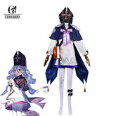 Halloweez Dubra Cosplay Costume from Honkai Star Rail - The Ever-Flame Mansion Member Suit for Themed Parties - Halloweez